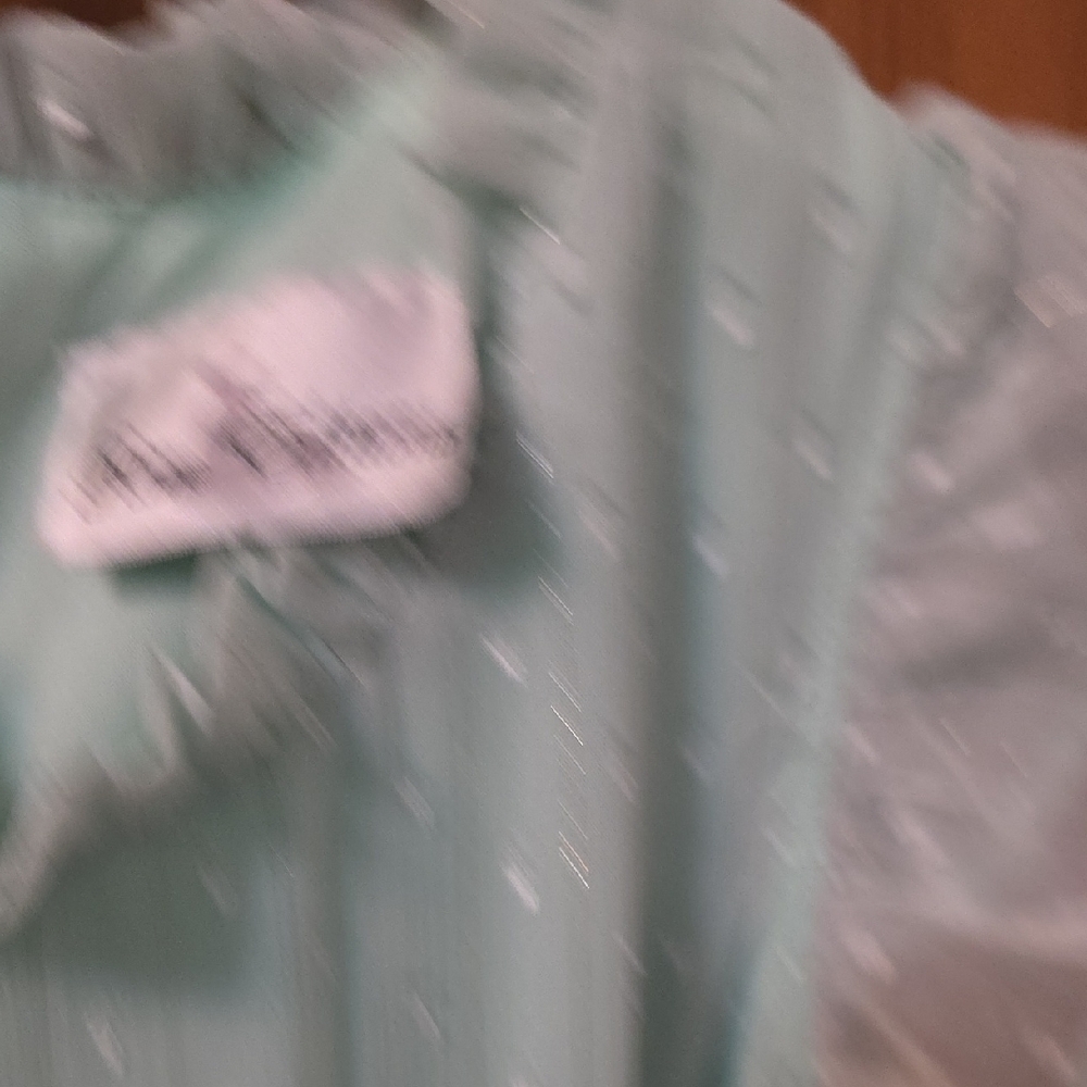 Rare Editions Mint Green Ruffle Sleeve Dress - Picture 4 of 6
